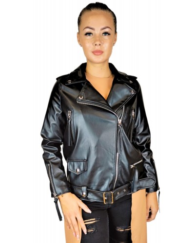 Eco leather jacket